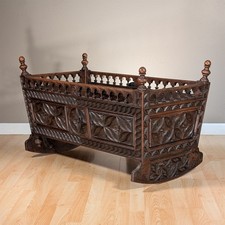 Antique French Gothic Wooden