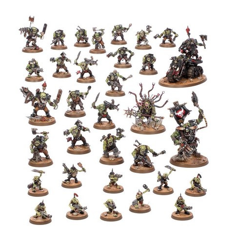 40k ork army - ork,