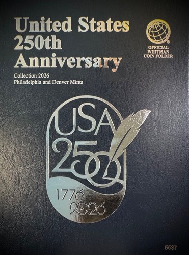 Official whitman coin - coin, folder