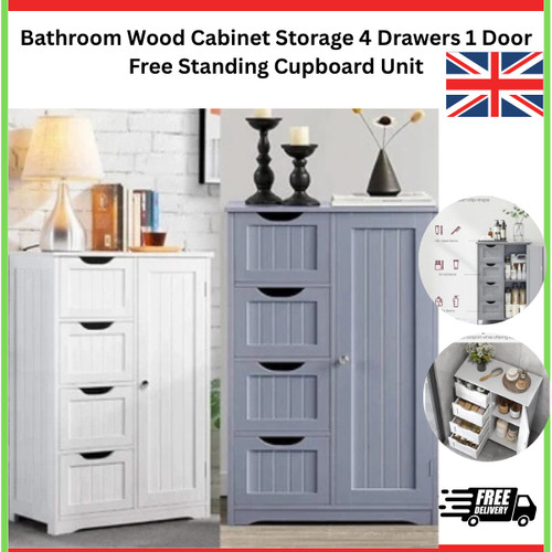 Bathroom wood cabinet - wood,