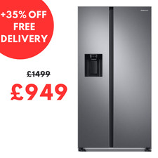 SAMSUNG Series 7 SpaceMax RS68A8520S9/EU American-style Fridge Freezer -  Silver