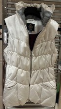 Toggi white gilet/body warmer/
