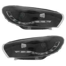 For VW Scirocco 08-15 Black