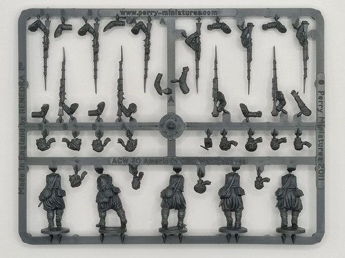 Zouaves infantry sprue - zouaves,