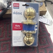 Ikonic Ruby Privacy Door Knob