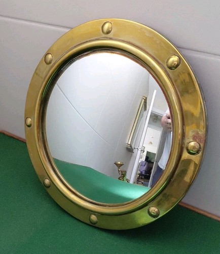 Vintage brass convex - vintage,