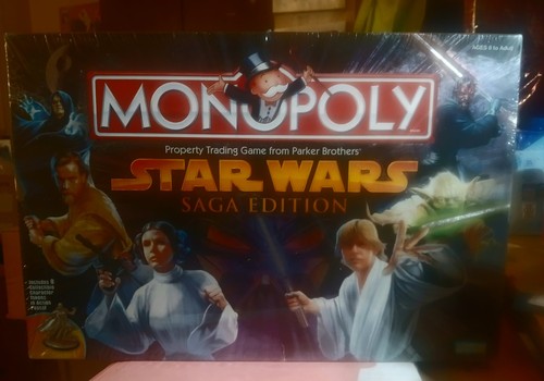 Monopoly star wars saga - star,