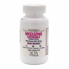 Meclizine HCL 25 mg 1000
