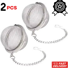 2x Stainless Steel Tea Infuser