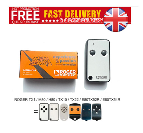 Roger e80 remote - roger,