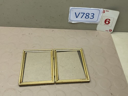 Vintage gold tone fold - gold, bi-fold
