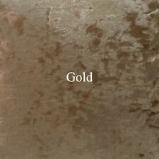 Hi-Quality Handmade Crushed Velvet Elasticated Divan BedBase OR Headboard Cover