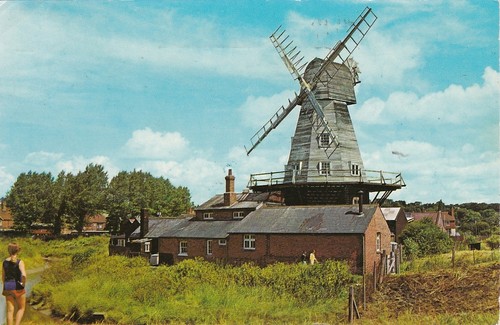 The old white windmill rye - old,