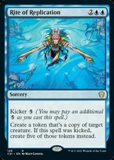 1x RITE OF REPLICATION - Commander - MTG - Magic the Gathering