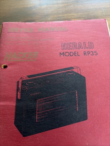 Hacker rp35 herald radio - hacker,