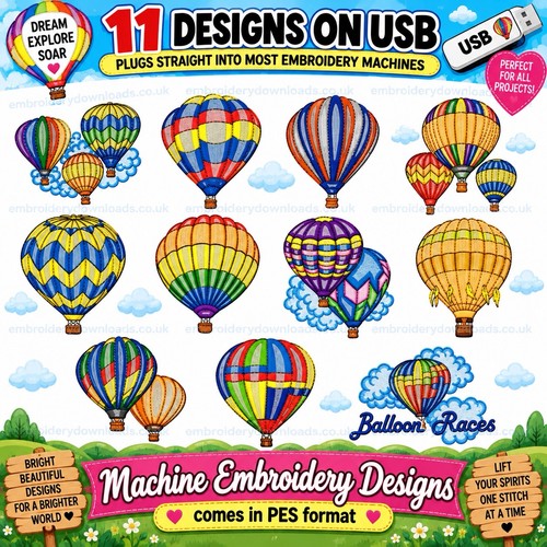 Hot air balloons pes - air, designs