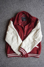 Levis Varsity Jacket Red and