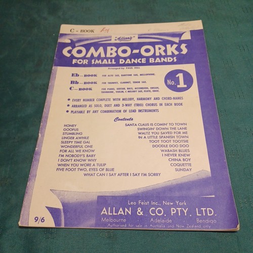 Combo orks for small dance - for,