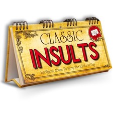 Classic Insults Flip Book -
