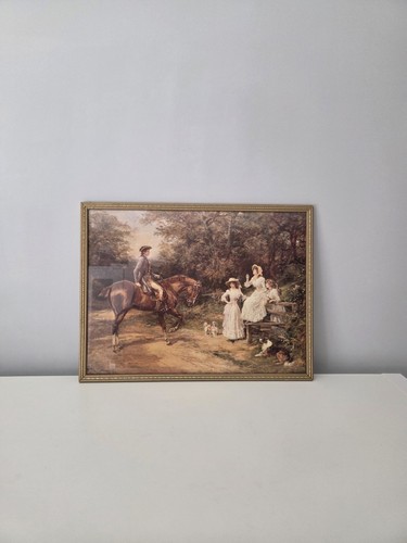 Vintage framed art print - , a