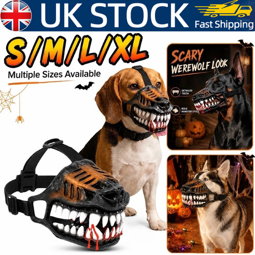 Scary dog muzzle - scary, halloween
