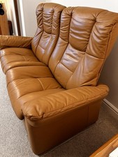 Stressless Windsor High Back 2 Seater Recliner Leather Sofa  