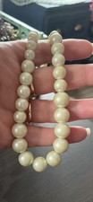 M&S Faux Pearl Necklace Cream