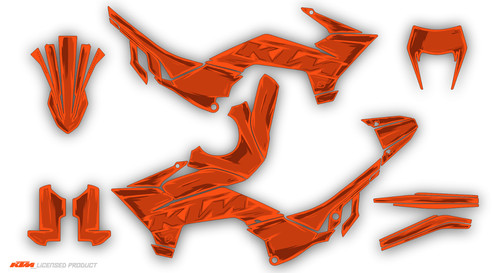 Graphics kit ktm 125 - 125, smc