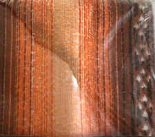 2 vintage fabric curtains