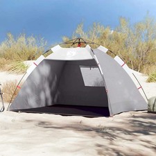Beach Tent 2-Person Grey Quick