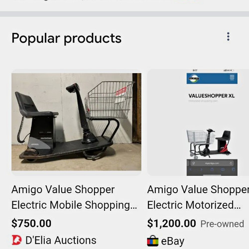 Amigo value shopper mobility - amigo,