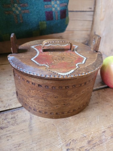 Antique swedish tine - antique, box