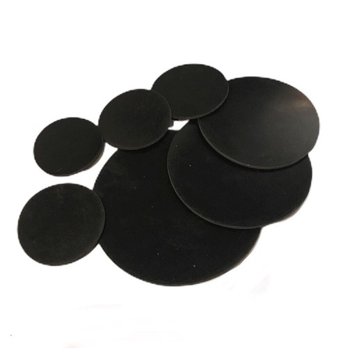 Neoprene round rubber pads - neoprene,