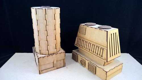 Cooling tower scenery terrain - cooling,