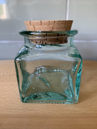Hand blown small square - hand,