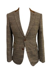BNWT Marc Darcy Brown Tweed