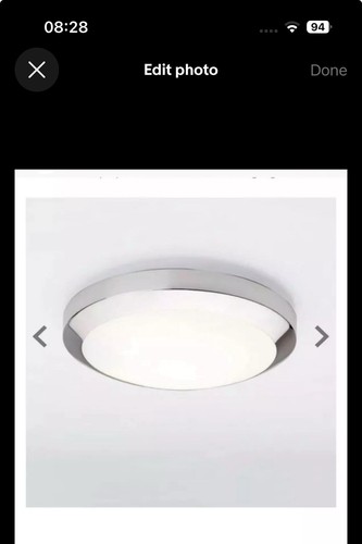 Led ceiling light - , fitting