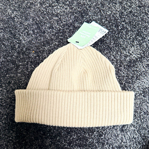 Beige ribbed knit cotton - h&m,