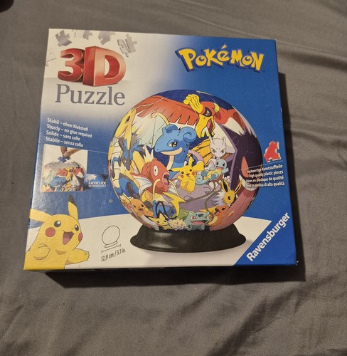 Ravensburger pokemon jigsaw - pokemon, 3d