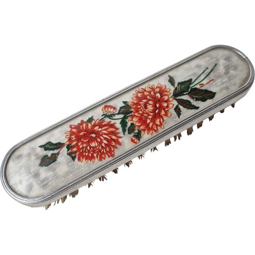 Vintage clothes brush floral - vintage,