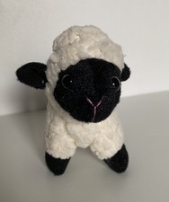 BLACK FACE PLUSH LAMB SOFT TOY SHEEP TEDDY BY EMBRACE 10CM great stocking filler
