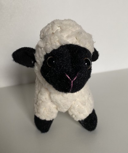 Black face plush - face, lamb