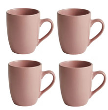 Set of 4 Stoneware Mugs