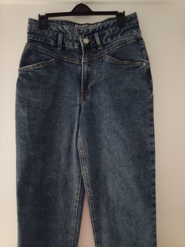 Blue denim jeans trousers for