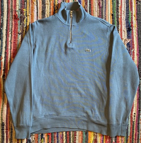 Lacoste men blue zip - men's,