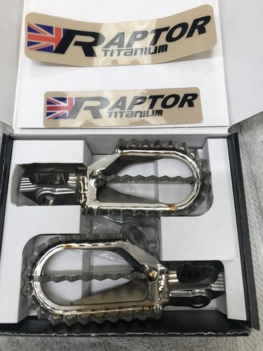 Raptor titan apex footpegs - apex, mx