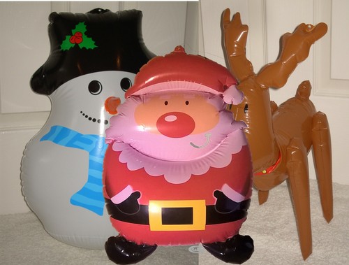 Christmas inflatable figures