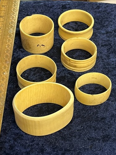 Antique napkin rings 19th - antique,