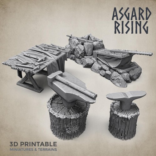 Printed asgard rising - 3d,