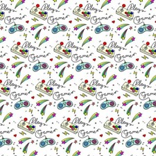  GAMING PLAYER GAMER XBOX PS4 PRESENT WRAPPING GIFT WRAP PAPER 